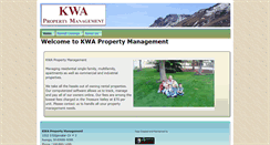 Desktop Screenshot of kwapropertymanagement.com